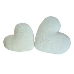GENERICO - Pack de 2 cojines corazon