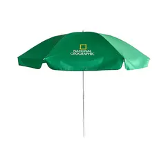 NATIONAL GEOGRAPHIC - Sombrilla 220 CM Color Verde -