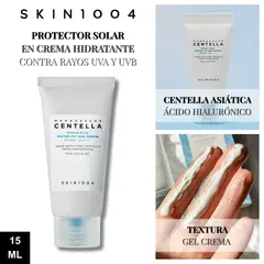 SKIN1004 - Mini Protector Solar en Crema Piel Deshidratada Hyalu-Cica Water Fit Sun Serum 15ml