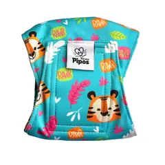 GENERICO - Pañal reutilizable para perro macho Talla S modelo Tigre Aventurero
