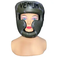 VENUM - CASCO DE BOXEO VENUM VERDE MUJER