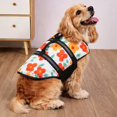 GENERICO - CHALECO SALVAVIDAS PARA PERROS - TALLA M + REGALO INCLUIDO