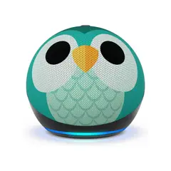 AMAZON - Alexa Echo Dot Kids 5TH Gen - Parlante inteligente para niños con Alexa diseño Owl