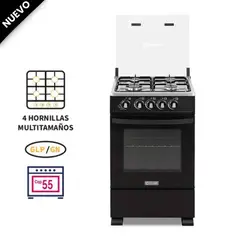 MIRAY - Cocina a Gas Miray IRIS PLUS GLP 4 Hornillas