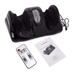 ALPHA GYM - MASAJEADOR PROFESIONAL ELÉCTRICO DE PIES Y PANTORRILLAS CON VIBRACIÓN MULTIFUNCIONAL