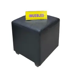 TEMEL - Asiento Modular Puff Práctico y cómodo Negro