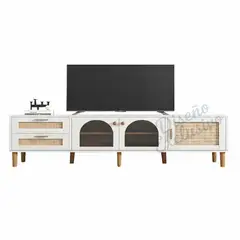DIBA MUEBLES - Mesa de Tv Moderna Salome Blanco DIBA Muebles