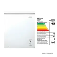 Electrolux - Congelador Electrolux 145 Litros EFC15A2HPWB