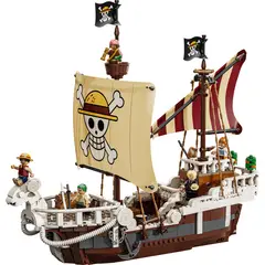 LEGO - Set Lego One Piece The Going Merry Barco Pirata Luffy Zoro Nami 1376 Piezas Bloques