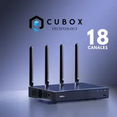 IMOU - NVR Inalámbrico para Cámaras de Seguridad 18 canales