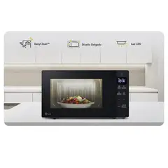 LG - Horno Microondas Negro 20L LG MS2032GAS