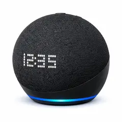 GENERICO - Parlante Inteligente Alaxe Bluetooth Con Comando De Voz Negro Pantalla