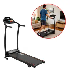 STRENKO - Trotadora Electrica G3531 Plegable 1.5 HP y Conexion MP3 10kmh