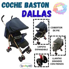 Stokker Baby - COCHE BASTON RECLINABLE DALLAS - AZUL