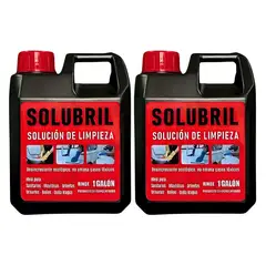 GENERICO - PACK 2 SOLUCIÓN DE PISOS MULTIUSOS SOLUBRIL