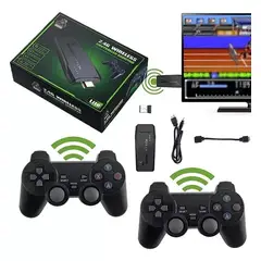 OEM - Consola Retro HDMI Mandos Inalambricos + 10 000 Videojuegos