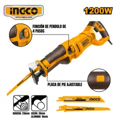 INGCO TOOLS - RS12001 SIERRA SABLE 1200W