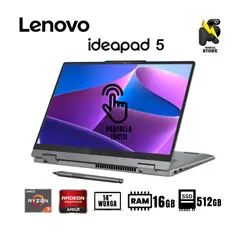 LENOVO - LAPTOP LENOVO IDEAPAD 5 2 EN 1 14AHP9  /AMD RYZEN 7 8845HS  /16 GB RAM /512GB SSD/14 WUXGA TÁCTIL