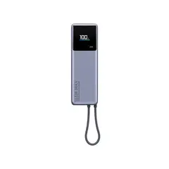 XIAOMI - Batería externa Xiaomi 165W Power Bank 10000mAh Integrated Cable