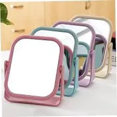 GENERICO - Espejos de maquillaje giratorios de doble cara