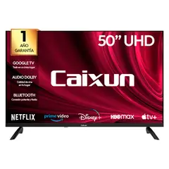 CAIXUN - Televisor LED 50 UHD 4K Google TV C50K4UG