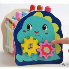 GENERICO - Juguetes de martilleo, herramienta educativa Montessori 8 en 1