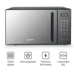 MIRAY - Horno Microondas Miray HMM-255N 25 L