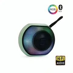 GENERICO - Parlante con Bluetooth Luces LED Altavoz Inalámbrico Portátil X-811