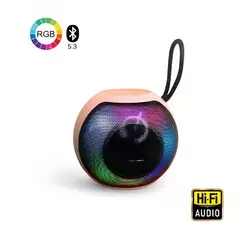 GENERICO - Parlante con Bluetooth Luces LED Altavoz Inalámbrico Portátil X-811