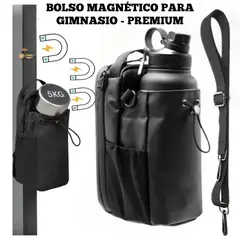 OEM - Bolso Magnético Morral Deportivo Para Gimnasio y Más PORTA BOTELLAS - UNISEX