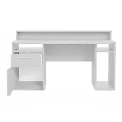 GENERICO - Escritorio Gamer Shanks Moderno - Blanco