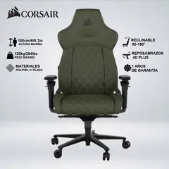 CORSAIR - SILLA GAMER CORSAIR TC500 LUXE SHERWOOD
