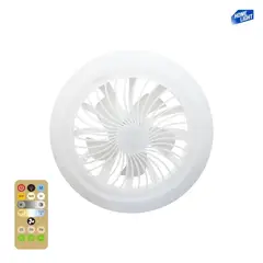 HOME LIGHT - Foco Led Ventilador Regulable 24W Tricolor