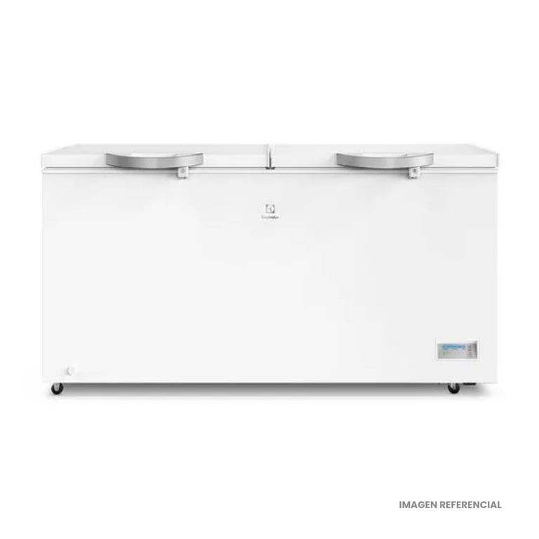 Congelador Horizontal Electrolux 508L Blanco - Función Dual y Turbo Freezer - EFC50W2HTW