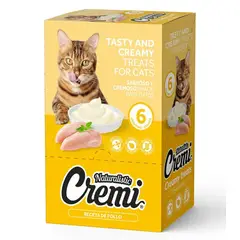 GENERICO - Cremi Snack Húmedo Pollo Para Gato x 6 Sobres