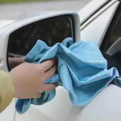 GENERICO - Paños de Microfibra Limpiavidrio Reutilizables x2