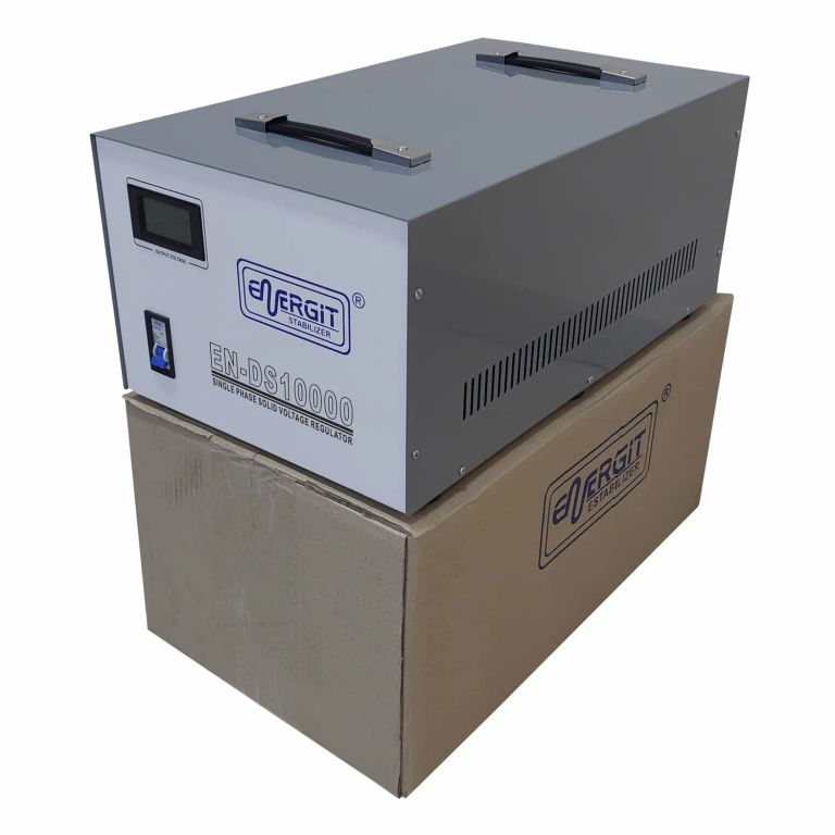 ESTABILIZADOR SOLIDO 10000W 10KVA 220V DIGITAL - ENERGIT