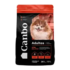 CANBO - CANBO VITAL BALANCE 3KG ADULTO RAZAS PEQUEÑAS SABOR POLLO