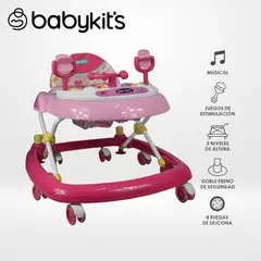 BABY KITS - Andador Nave Rosado