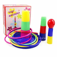GENERICO - Lanza aros para bebés - 17 pcs