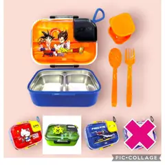 GENERICO - Táper Térmico con División y Cubiertos