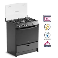 MIRAY - Cocina a Gas AZALEA PLUS GLP 5 Hornillas