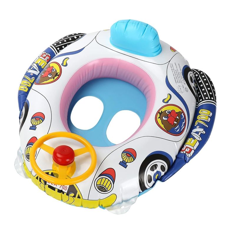 Flotador inflable para piscina para niños de 1 a 5 Años Carro