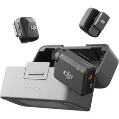 DJI - Mic Mini ( 2 TX + 1 TX + Estuche Cargador ) Microfono Wireless