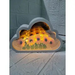 GENERICO - LAMPARA NUBE GIRASOL INFINITO ARMADO