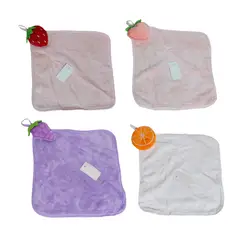 GENERICO - 4 toallas de mano de colores y diseños