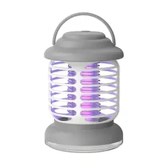 GENERICO - Lámpara Mata Mosquitos sancudo LED  5W - GRIS
