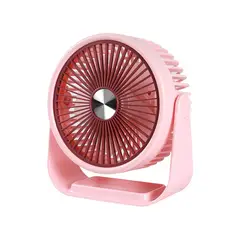 GENERICO - Mini ventilador portatil para  escritorio USB recargable 3 velocidades