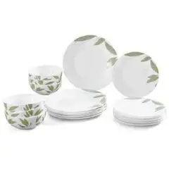 AZZORTI - - Colección Victoria set x 18 Platos ecovidrio