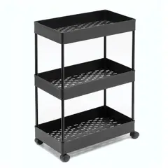 GENERICO - Estante Rack Baño Cocina Dormitorio Multifuncional 3 Pisos NE